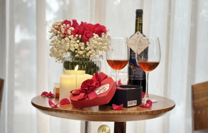 Ý tưởng trang trí Valentine cho mọi không gian.